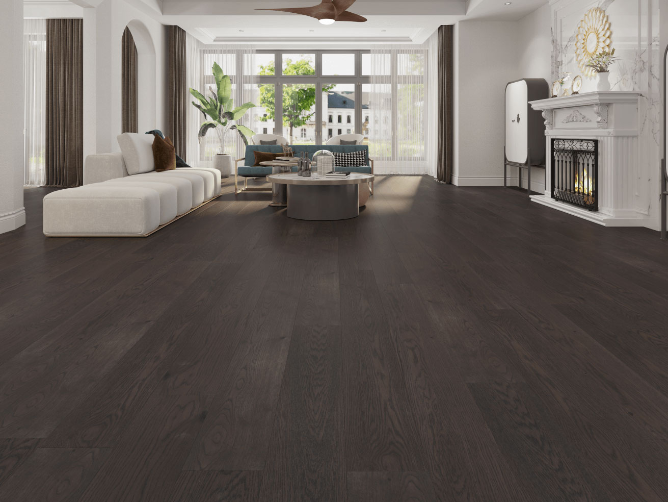 7-1/2'' collection-American White Oak - Mist