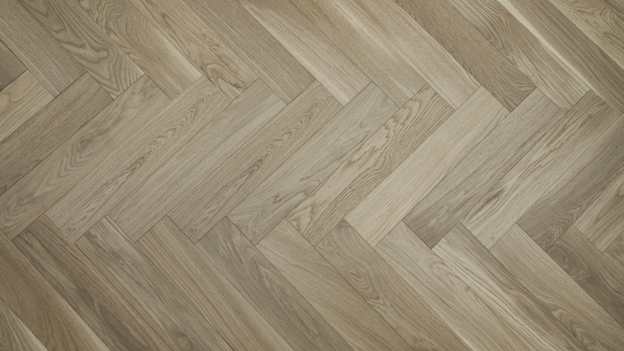 American Oak 5 Herringbone Collection-Macaroon 