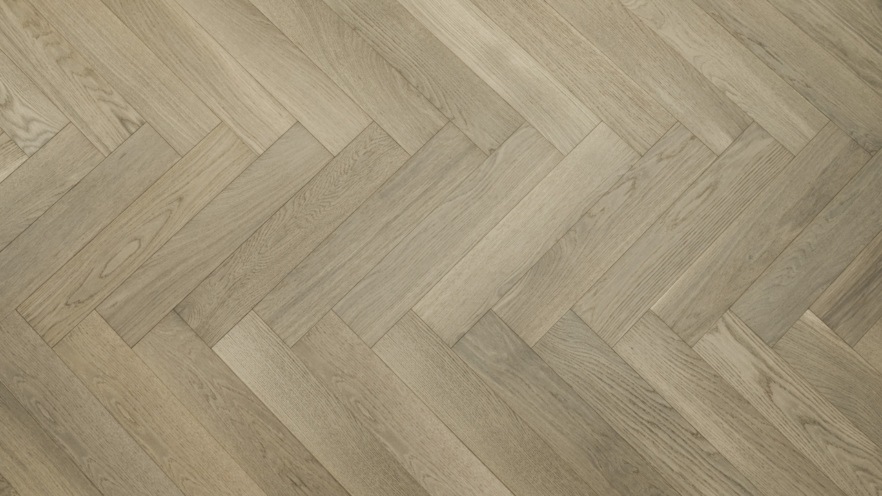 American Oak 5 Herringbone Collection-Moon Light 