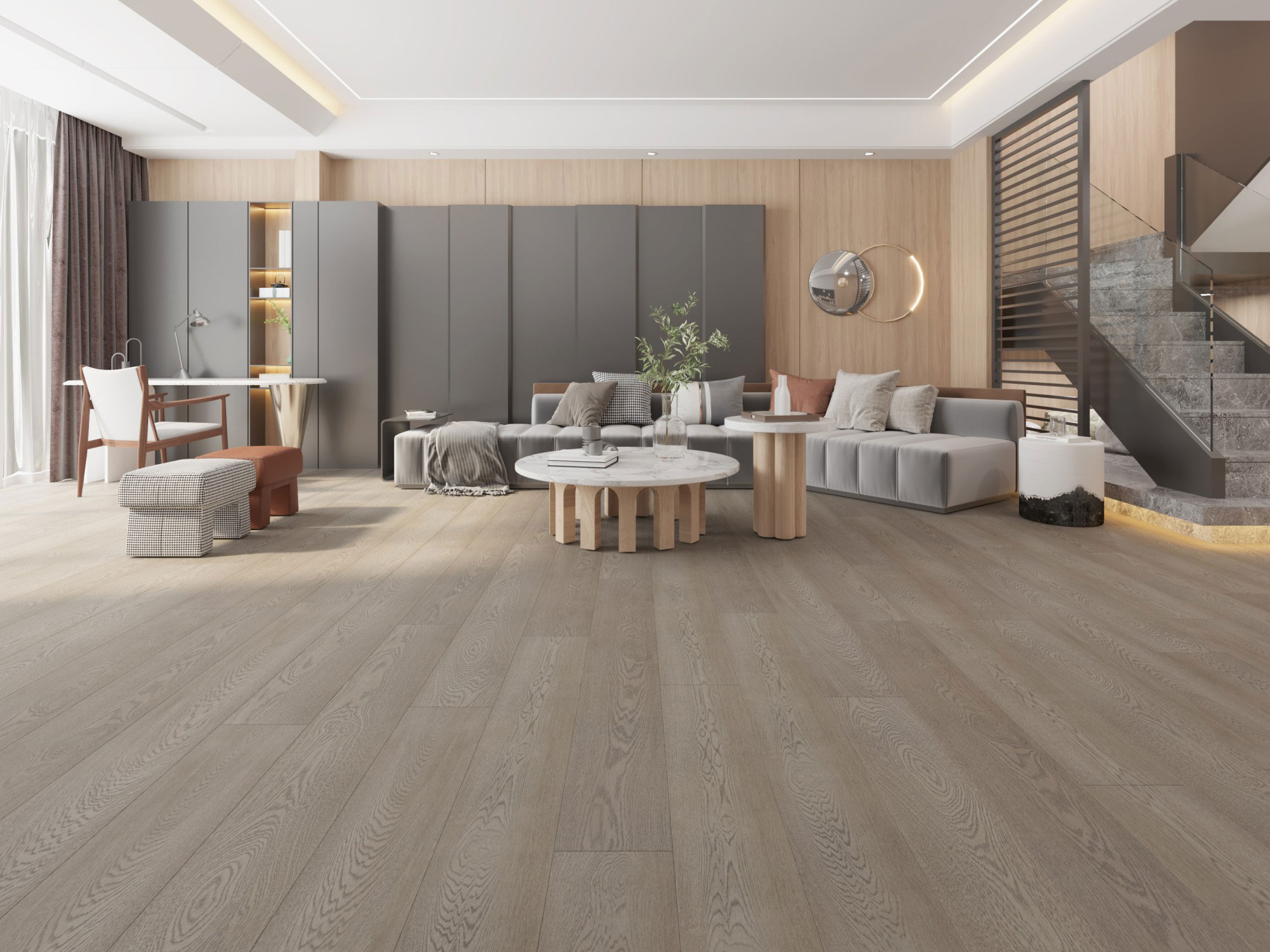 American Oak 9 Collection-Sandy Grey