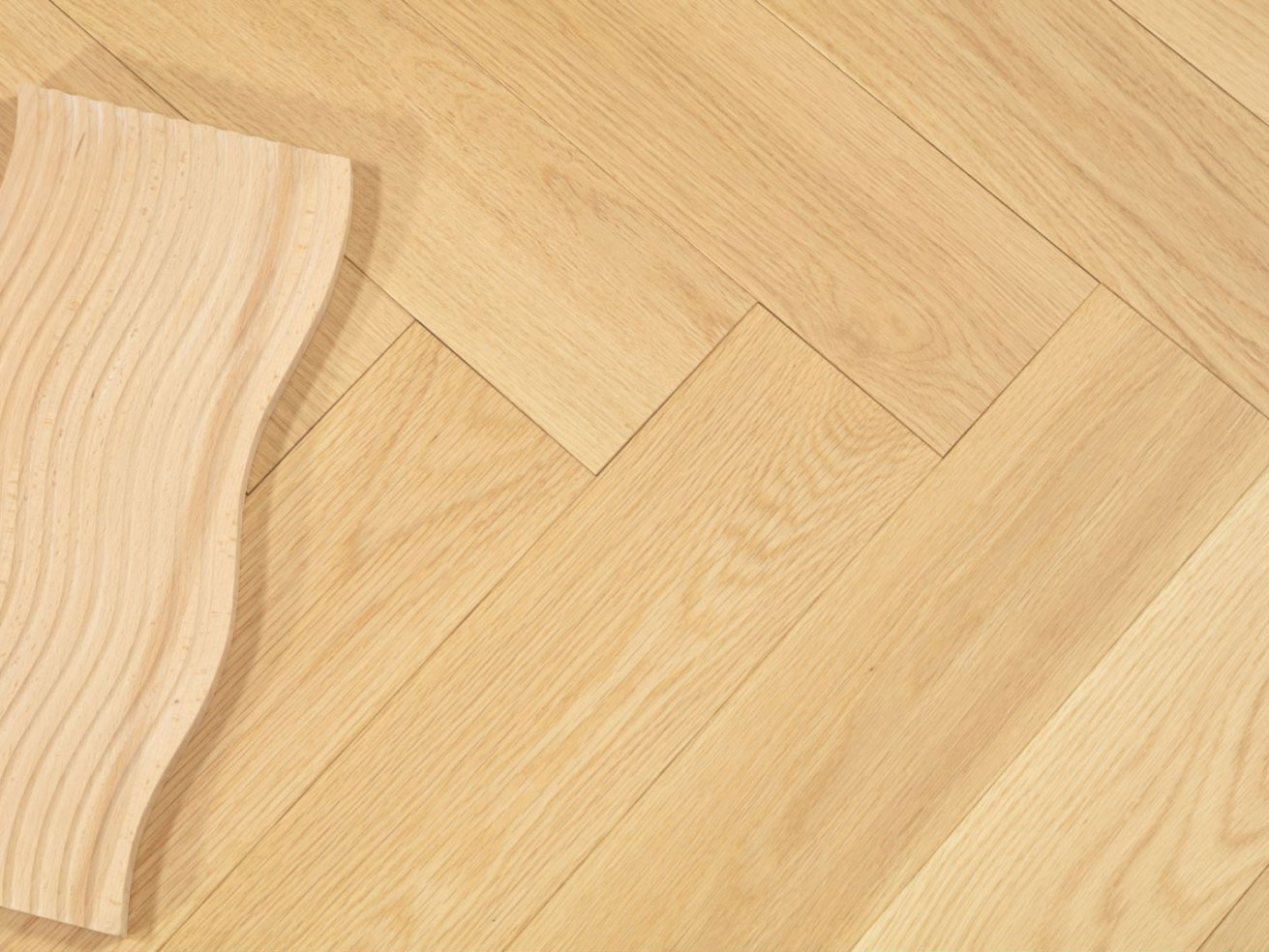 American Oak Herringbone Collection-Milkyway 