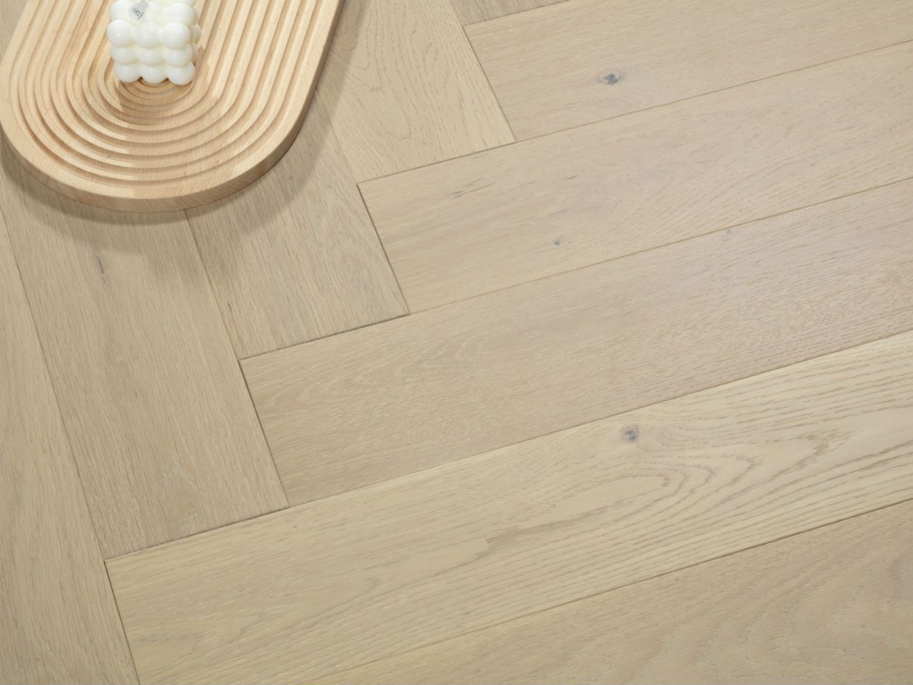American Oak Herringbone Collection-Naked Oak 