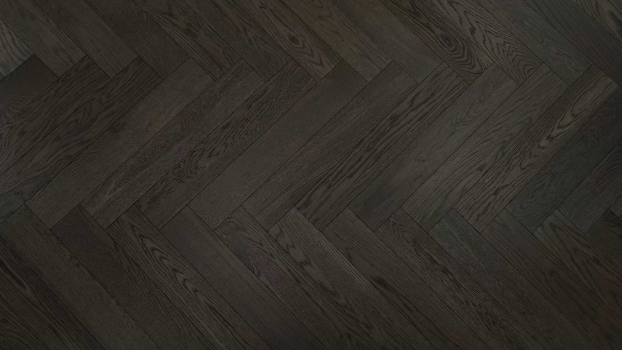 American Oak Herringbone Collection-Night Owl 
