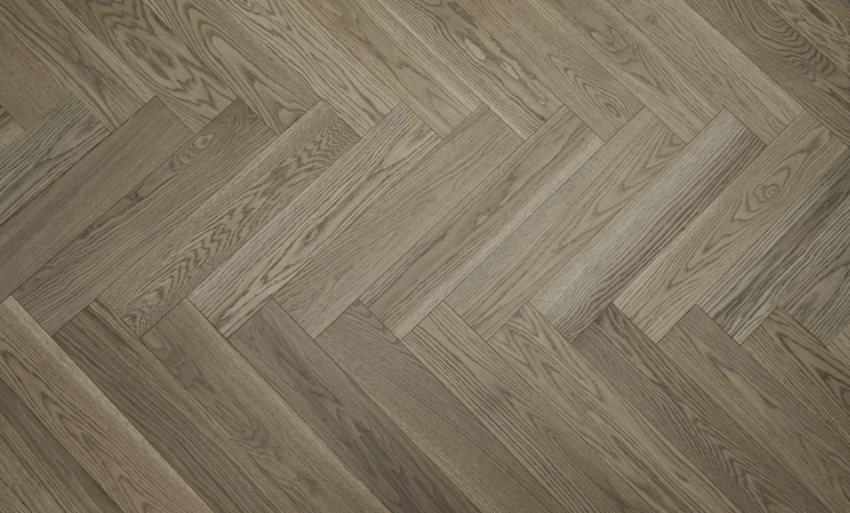 American Oak Herringbone Collection-Toffee Crunch 