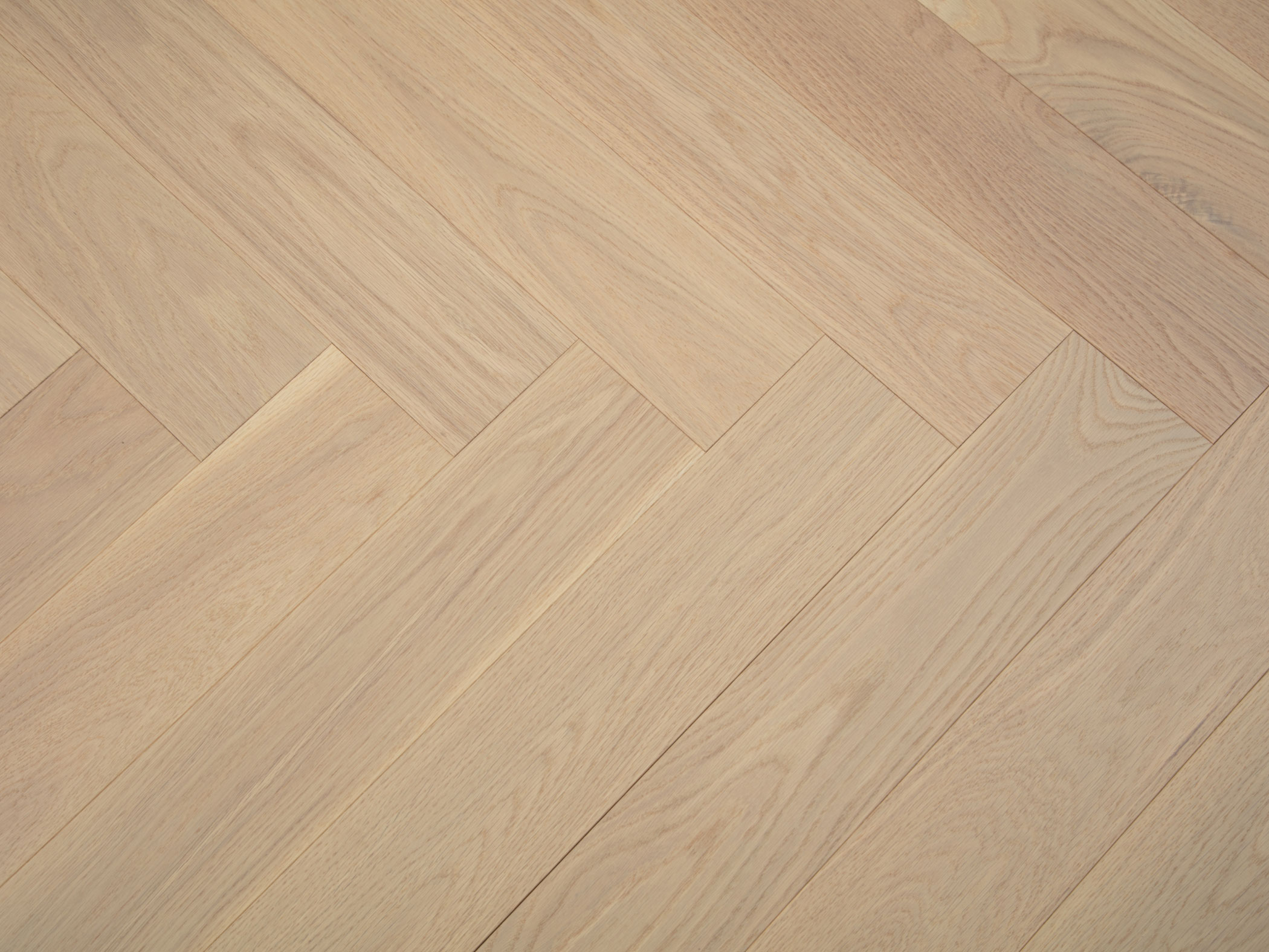 American White Oak Herringbone Collection-Naked Oak