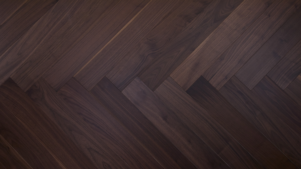 Black Walnut Herringbone-Natural 